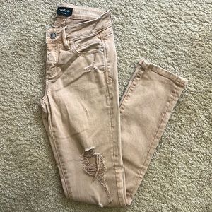 bebe Heartbreaker skinny jeans size 24
